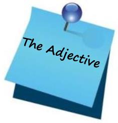 The Adjective / Прилагательное