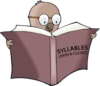 Syllables (open and closed) / Слоги (открытый и закрытый слог)