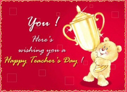 Happy Teacher's Day! / С Днём Учителя!