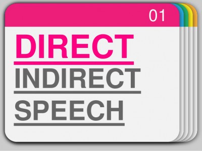 Direct and Indirect (Reported) Speech / Прямая и косвенная речь в английском языке