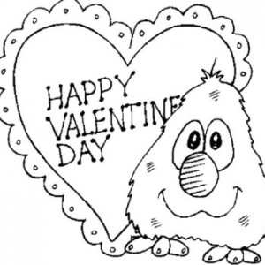 Раскраски: Открытки ко Дню Святого Валентина (St Valentine’s Day)