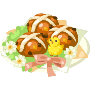 Крестовые булочки (Hot cross buns)