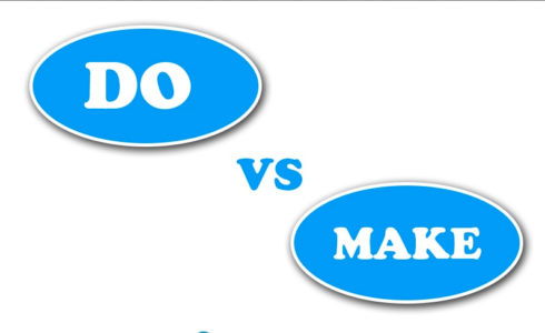 Особенности употребления глаголов «to do / to make»