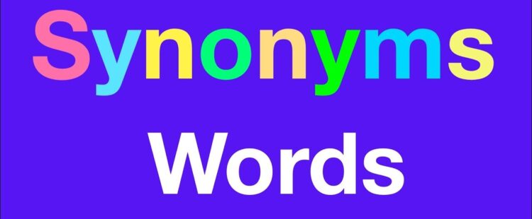 synonyms / синонимы