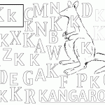 Английский алфавит с картинками. Раскраска